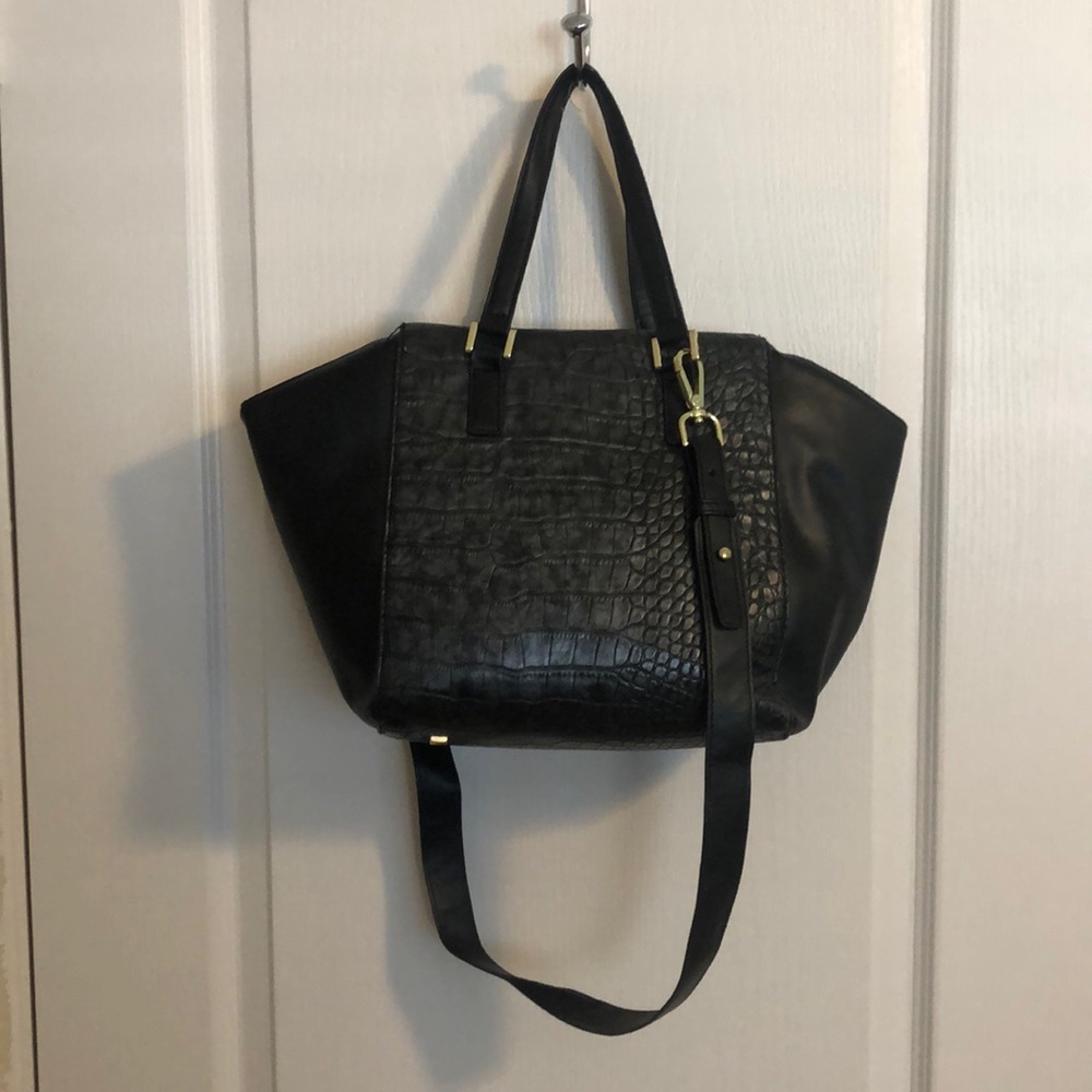 H&M Sleek Black Bag